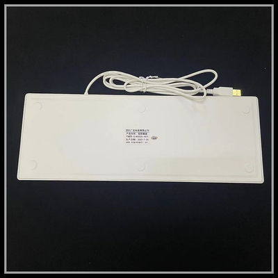 USB 106 Keys Waterproof Silicone Keyboard Silicone Rubber Keypad For Medical Equipment