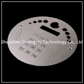 Metal Encrypted Wired Keyboard , Dustproof Telephone Number Keypad