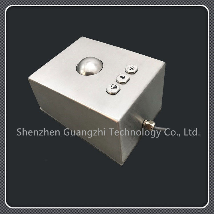 Desktop Trackball Pointing Device 38mm Wear Proof Stainless Steel Material